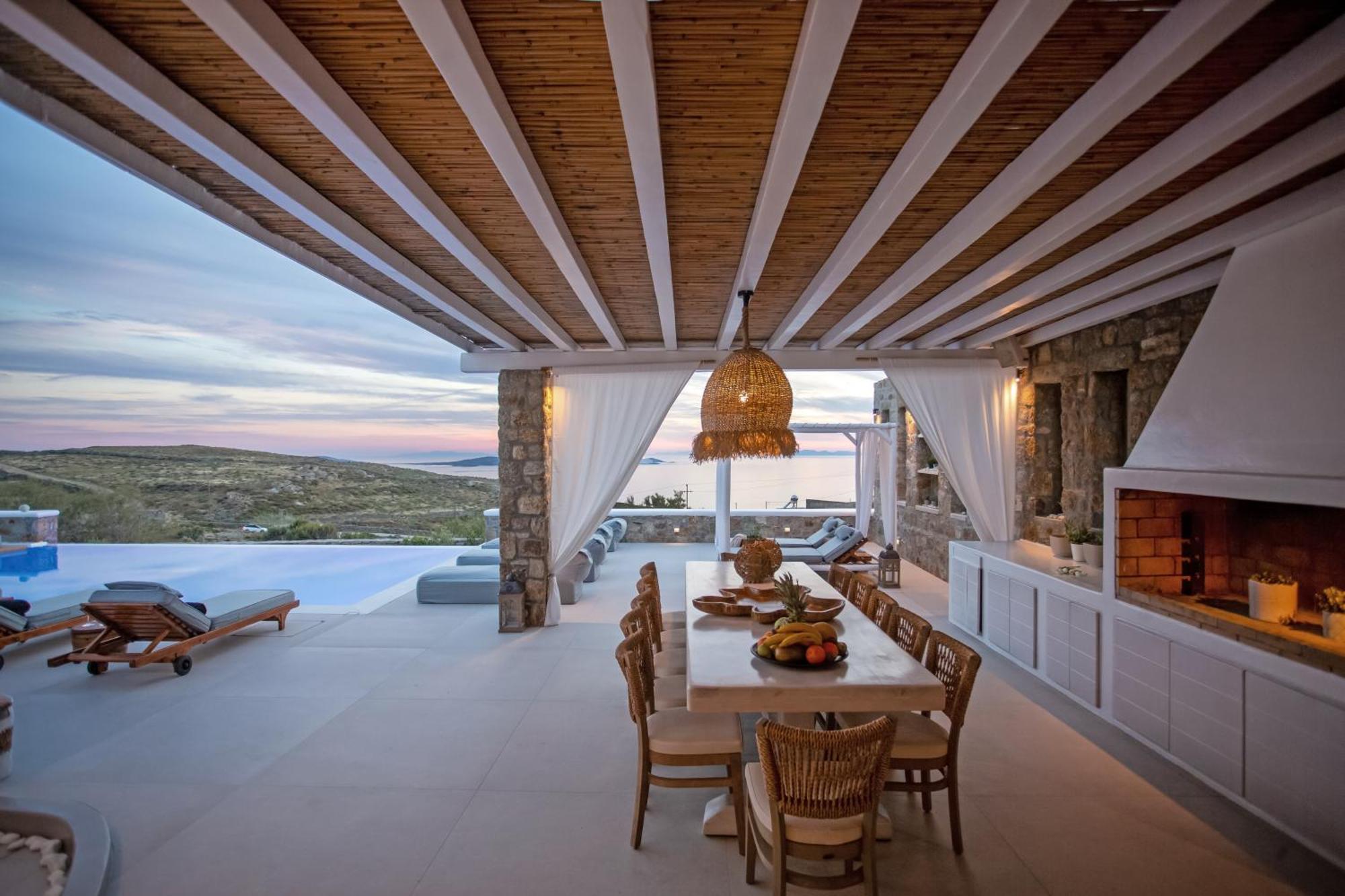 Villa Panamera Mykonos, Private Heaven, Supreme View! Fanari  Exterior foto