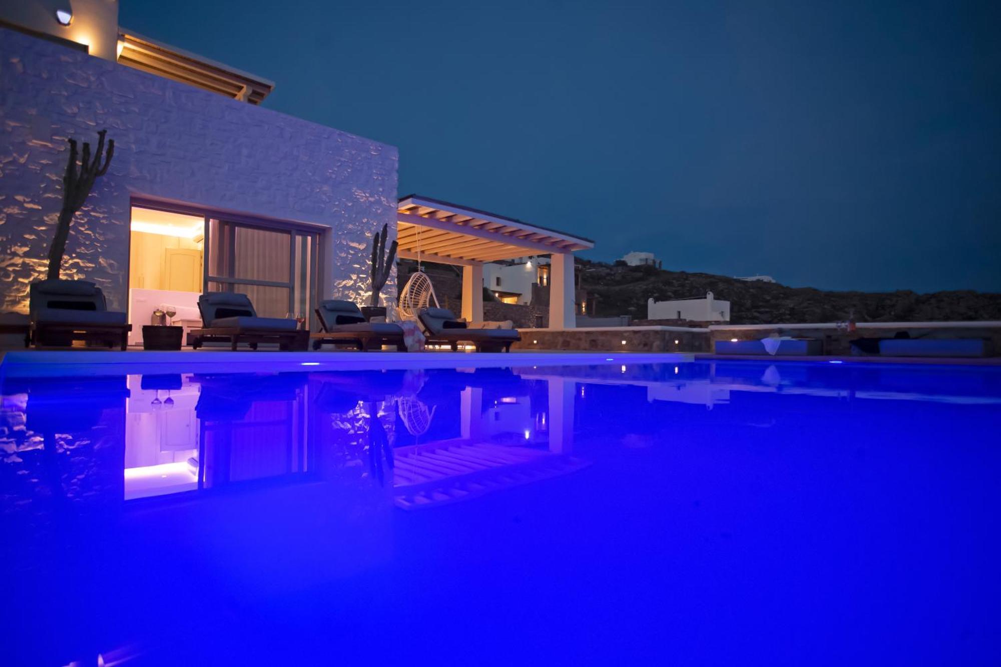 Villa Panamera Mykonos, Private Heaven, Supreme View! Fanari  Exterior foto