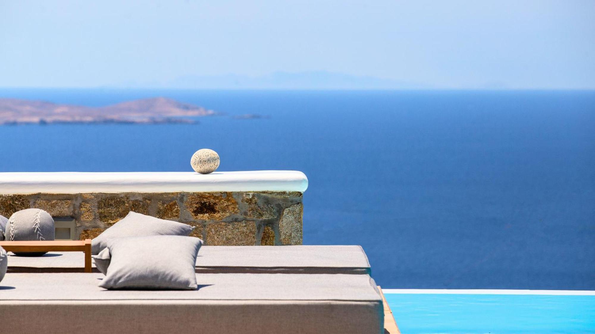 Villa Panamera Mykonos, Private Heaven, Supreme View! Fanari  Exterior foto