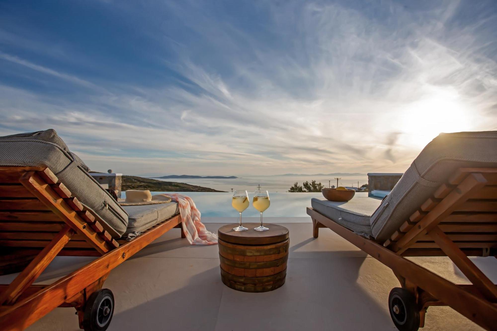 Villa Panamera Mykonos, Private Heaven, Supreme View! Fanari  Exterior foto