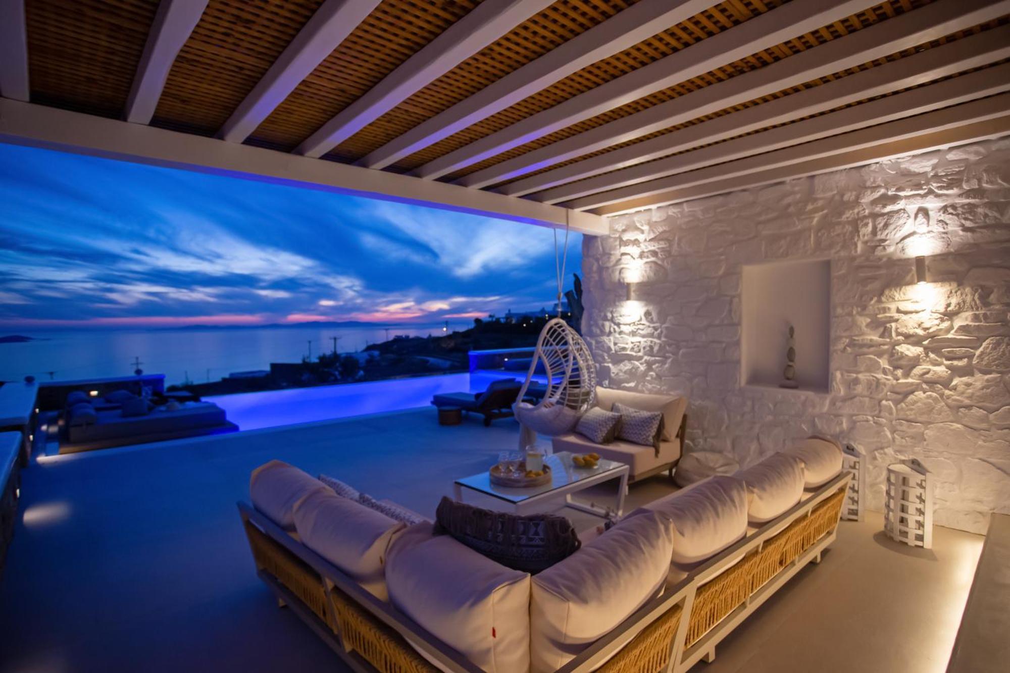 Villa Panamera Mykonos, Private Heaven, Supreme View! Fanari  Exterior foto